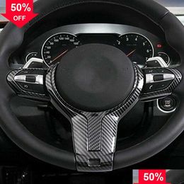 Other Interior Accessories For F Chassis F06 F10 F11 F12 F15 F16 F20 F21 F22 F23 F30 F32 F34 Abs Carbon Texture Car Steering Wheel E Dh3Ql