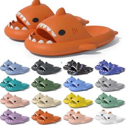 2024 Free Shipping Designer shark slides one sandal slipper for men women GAI sandals pantoufle mules men women slippers trainers flip flops sandles color48