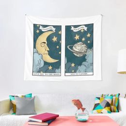Tapestries Love You To The Moon And Back Tapestry Aesthetic Room Decors Wallpaper Bedroom