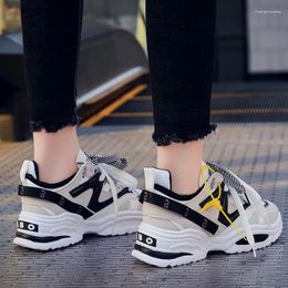 Fitness Shoes Super Fire Female Winter Spring Korean Version Of The Sneakers Women Take Leisure Dad