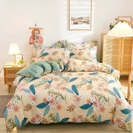 Bedding sets Luxury floral style cotton bedding 1-piece down duvet cover 2-piece set (without sheets) various sizes customizable H240521 188Q