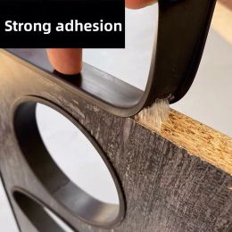 5M U-shaped Edge Banding Tape Self-Adhesive Silicone Rubber Seal Strip Wood Board Chair Table Protector Cover Furniture Decor