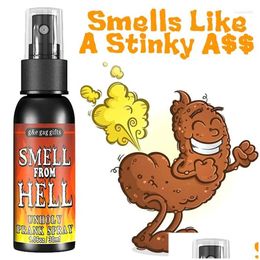 Party Decoration 30Ml Prank Novelties Toy Gag Joke Liquid Fart Spray Can Stink Bomb Stinky Gas Ass-Smelly Toys S For Kids Adts Drop Dhlpo