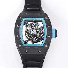 055 Montre DE Luxe mens watches 49.90X42.70X13.5mm RMUL2 manual mechanical movement rubber strap Wristwatches luxury watch Relojes