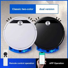 Robotic Vacuums 2024 NEW 2800PA 3-in-1 RS800 Super Quiet Robot Vacuum Cleaner Smart Cell Phones APP Control Sweep and Wet Mopping Floor Carpet J240518