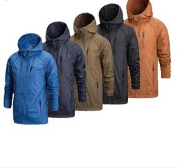 Whole Outdoor Jacket Men Waterproof Softshell Jacket Windproof Breathable Hiking Jackets For Sport Camping Rain Hoodies A01235207136