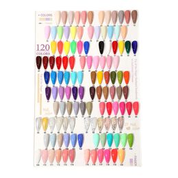 hot sell 120 Colors JR Nail Polish 6colors/box Private Label UV Gel Semi Cured Long Lasting Soak off Gel Polish