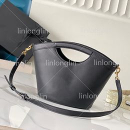 10a tote bag designer bag smooth leather handbag fan-shaped bag women crossbody shoulder bags black letter vegetable basket beach travel bag luxury shopping bags