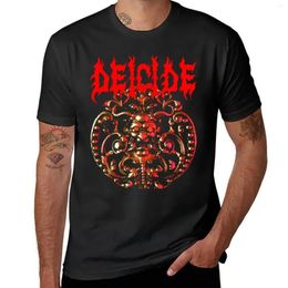 Men's Tank Tops Deicide - Classic Old School Death Metal T-Shirt Edition Oversizeds Mens Cotton T Shirts