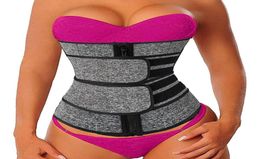 Men Women Shaper Waiste Custom Logo Trainer Belt Corset Belly Slimming Shapewear Adjustable Waist Support Body Shapers9764355