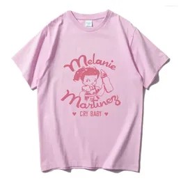 Women's T Shirts Melanie Martinez Portals Tour Tshirt Cotton Soft High Quality Women Tee-shirt Funny Cartoon Print Tee For Girls Casual Top