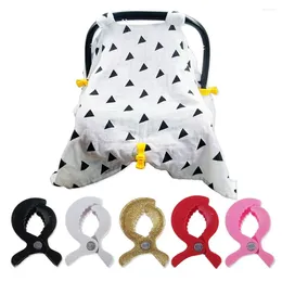 Stroller Parts Safety Plastic Car Seat Accessories Mosquito Net Blanket Clips Pushchair Clip Baby