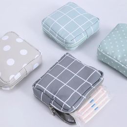 Storage Bags Women's Mini Bag Portable Sanitary Napkin Women Cosmetic Coin Purse Sundries Zipper Organiser