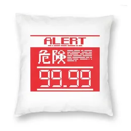 Pillow Metal Gear Solid Alert Mode English Case 45x45cm Home Decorative Fashion Video Game Chair Square Pillowcase