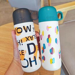 Water Bottles Insulated Cup With Lid Multifunctional And Fashionable Stainless Steel Vacuum Customizable Large Capacity