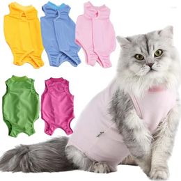 Cat Costumes Pet Anti-licking Sterilization Suit For Small Medium Dog Vest Four-legged Jumpsuit Puppy Kitten Clothes Chihuahua