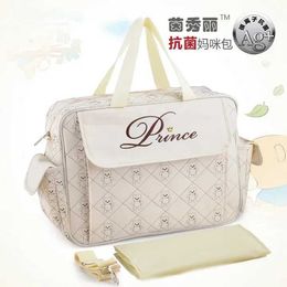 Diaper Bags Hot selling durable nylon baby diaper bag fashionable diaper replacement handcart bag high-quality work clothes mother and baby information bag d240522