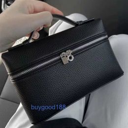 Lare Bag Lunch Box Bag Women genuine leather womens bag niche temperament portable box bag simple and fashionable cowhide single shoulder crossbody small bag lunch