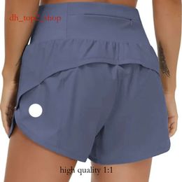 Lululemo Speed U Up High Rise Lined Short Waist Sports Shorts Women S Set Quick Drying Loose Running Clothes Back Zipper Pocket 3089