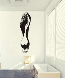Naked girl Body Wall Sticker Bathroom Room Home Decoration Posters Sticker Sexy Girl Wall Decal 0032158695