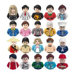 Hot Game Mini Action Figures Anime Movies Bricks Assembly Building Blocks Toys for Children