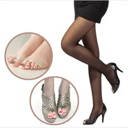 Women Socks Sexy Stockings Sheer Ultra-Thin Tights Pantyhose Open Toe Fashion