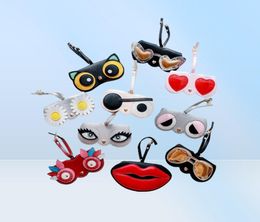 Ins Glasses Case Animal Cartoon Fashion Women PU Leather Sun Box Eyeglass Sunglasses Cute Protection Eyewear Bag 2206231816764