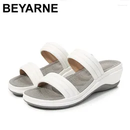 Casual Shoes 2024 Summer High Quality Fashion Comfortable Women Wedge Heels Outdoor Sports Beach Height Increase Opened Toe