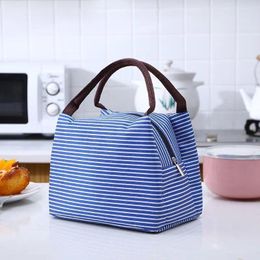 Storage Bags 1PCS Cooler Lunch Bag For Picnic Kids Women Travel Thermal Breakfast Organiser Insulated Waterproof Box