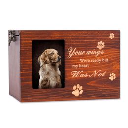 Other Dog Supplies Pet Memorial Urns For Or Cat Ashes Wooden Personalised Funeral Cremation Urn With P O Frame Keepsake Memory Box L Dhavh
