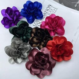 Brooches Fashion Large Flower Brooch 14cm Dress Suit Corsage Fabric Handmade Sweater Coat Pin Clothing Accessories