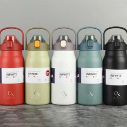 Water Bottles Handheld 316 Stainless Steel Insulated Cup Men's Large Capacity Outdoor Sports Bottle