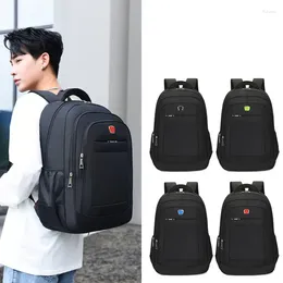 Backpack Large Capacity Leisure Outdoor Travel Men Students Bag Casual Schoolbag Simple Laptop Business Fashion Work Back Pack