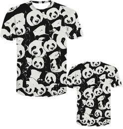 Summer Children 3D Anime Tshirt Kids Lovely Animal Panda Printed T Shirt Boys Girls Fashion Tshirts Tops 2104092338997