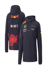 Men's and Women's Hoodies 2022 Racing Team One Autumn Winter Sweater Red Zipper Bull Jackets Outdoor Leisure Sportswear Children Swea9946969