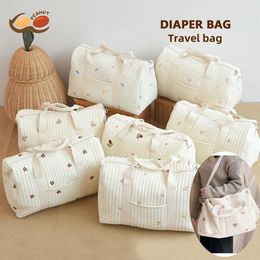 Diaper Bags New high-capacity travel diaper bags hospital maternity bags durable baby bags mother bags baby supplies d240522