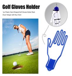 Golf Training Aids 1PC Gloves Holder Plastic Hand Shaped Glove Rack Dryer Hanger Keeper Stretcher Supply Golfer9946917