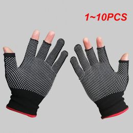 1~10PCS Winter Cycling Gloves Men Outdoor Waterproof Skiing Riding Hiking Motorcycle Warm Mitten Gloves Unisex Thermal Sport