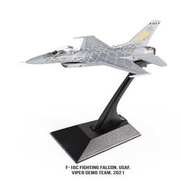 Aircraft Modle Diecast Metal Alloy F16 Model 1/144 Scale F16C F-16C Fighting Falcon USAF Aircraft Aeroplane Fighter Model Toy For Collection Y240522