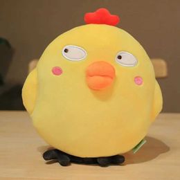 Plush Dolls 1PC 25cm-65cm Cute Chicken Plush Toys Kawaii Cartoon Little Yellow Chick Doll Soft Stuffed Animal Pillow Xmas Gifts for Kids H240521 BSNR