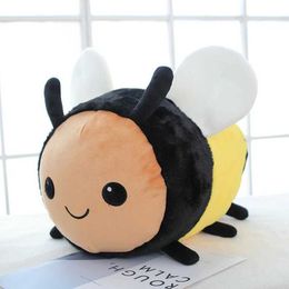 Plush Dolls Fuzzy Bumblebee Ladybug Filling Insect Plush Toy Bee Ladybug Soft Doll Childrens Toy Childrens Birthday Gift H240521 GLY1