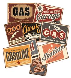 Vintage Posters Motor Oil Plaque Metal Tin Signs Garage Gas Station Decorative Tyre Service Retro Wall Art Decor5268496