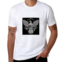 Fort bragg North Carolina army base T-Shirt tops hippie clothes anime clothes heavyweights mens t shirts casual stylish