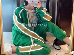 Green Color Man designers clothes 2020 Women mens tracksuit jacket Hoodie 3M reflective men s clothing Sport Hoodies tracksuits6675618