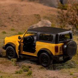 Diecast Model Cars New 1 36 Ford Bronco Lima Alloy Car Model Diecast Metal Off-road Vehicles Car Model High Simulation Collection Children Toy Gift