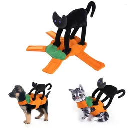 Cat Costumes Cute Dog Supplies Cospaly Halloween Pet Transformed Into Little Black