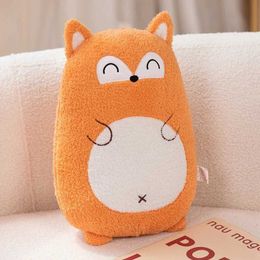 Plush Dolls Cuddly Squishy Fluffy Penguin Chicken Rabbit Kawaii Zoo Animal Husky Plush Pillow Soft Plushie Peluche Doll Kids Birthday Gift H240521 QBRJ