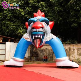 Oxford cloth inflatable clown arch terrifying ghost face bar cartoon decorative ornaments outdoor model props