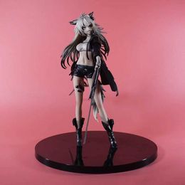 Action Toy Figures Game Arknights Figures Lappland Anction Figura PVC Model Sexy Girl Kawai Figure Noodle Stopper Statue Collectible Ornaments Toys T240521