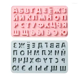 Baking Moulds Russian Letter Fondant Cake Mould Gifts For Lover